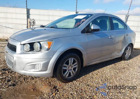 2014 Chevrolet Sonic Lt Auto из США, поврежденный, VIN 1G1JC5SHXE4224252